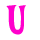 U